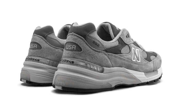 Uomo New Balance Made in US 992 - Grey/White, Grey/White - M992GR