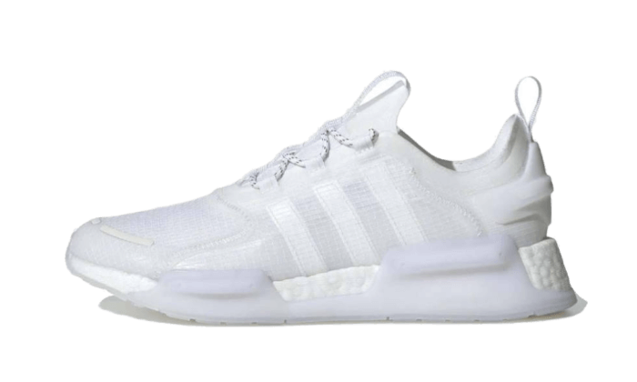 All white deals womens nmd