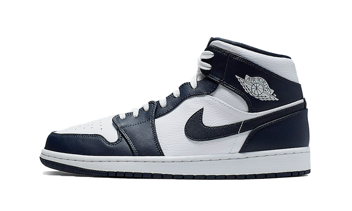 Air Jordan 1 Mid White Metallic Gold Obsidian - 48h Delivery