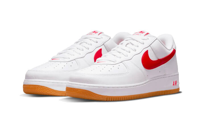 Nike Air Force 1 '07 1, White/University Red