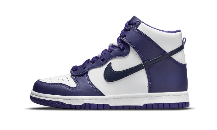 nike dunk navy white