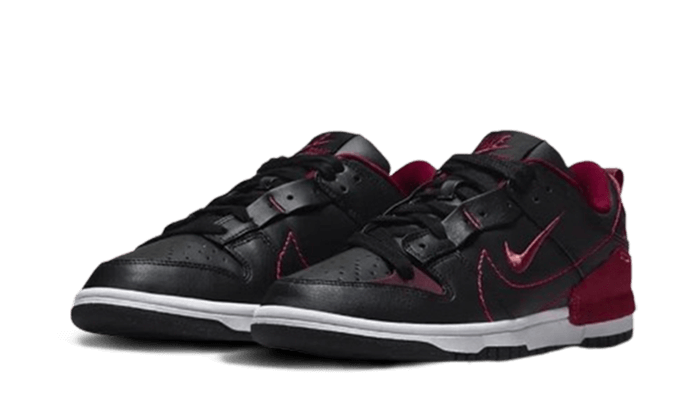 Nike Dunk Low Disrupt 2, Black/Canyon Rust-Team Red-Hyper Pink - DV4024-003