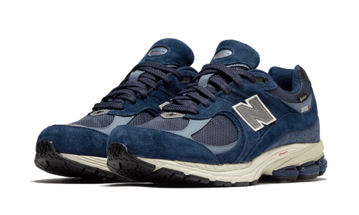New Balance Hombre 2002RX in Azul/Gris, Suede/Mesh - M2002RXF