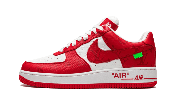 Nike, Louis Vuitton Louis Vuitton X Nike Air Force 1 Red