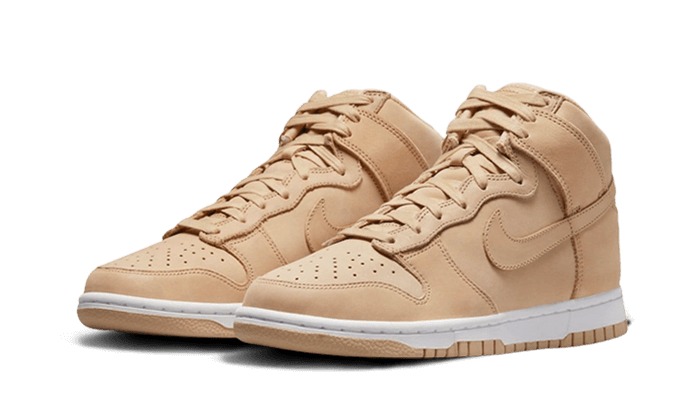 Nike W Dunk High Premium Vachetta Tan/ Vachetta Tan-White - DX2044-201