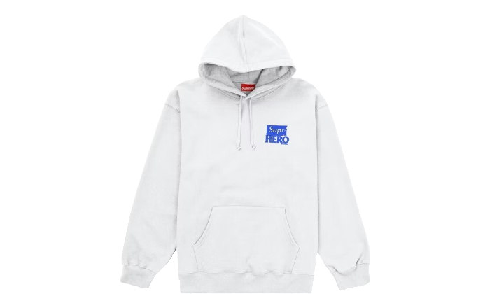 Supreme Antihero Hooded Sweatshirt White