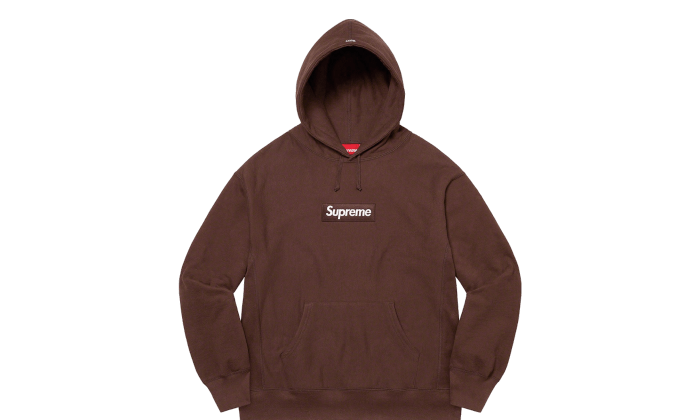 black and brown supreme hoodie