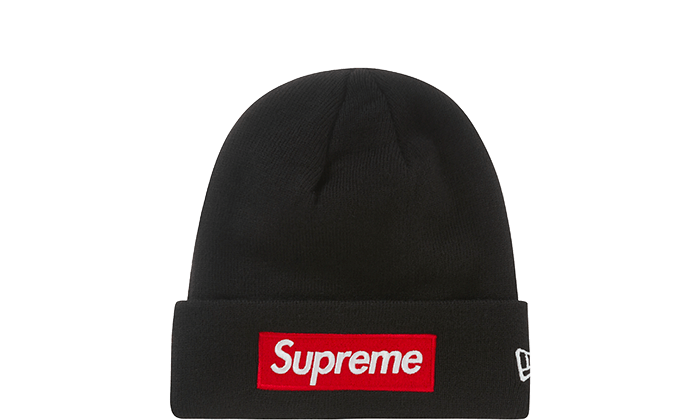 SupremeSupreme New Era Box Logo Beanie Black