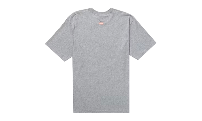 Supreme - Authenticated Box Logo T-Shirt - Cotton Grey Plain for Men, Very Good Condition