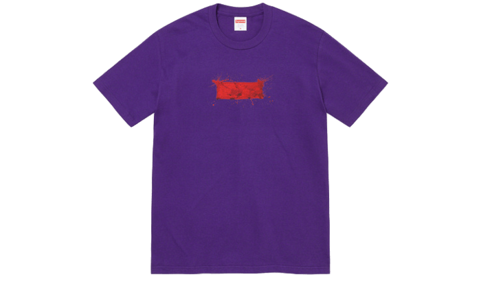 supreme tee purple