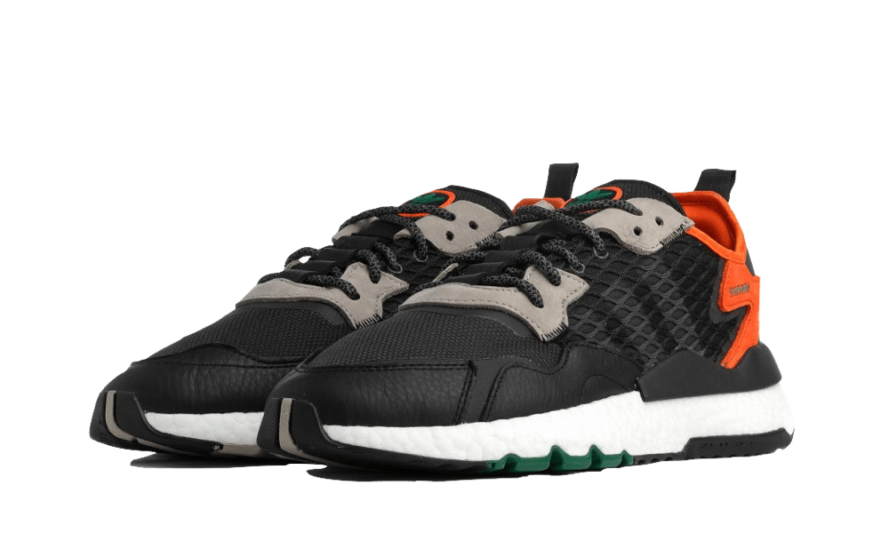 adidas nite jogger cordura black orange