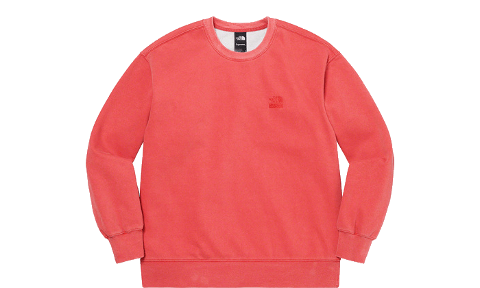 supreme the north face pigment printed crewneck