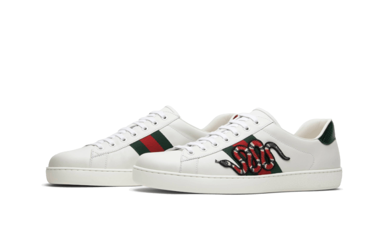 Gucci Ace Embroidered Snake 456230 - Wethenew