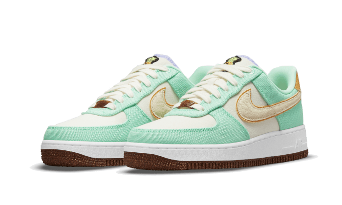 Sapatilhas Nike Air Force 1'07 LX para mulher - Verde - CZ0268-300