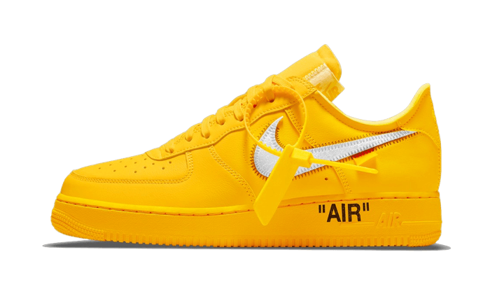 Nike Air Force 1 Low Off-White University Gold Shoes