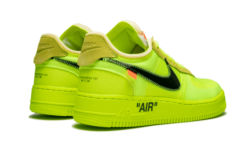 Nike X Off White Air Force 1 Yellow