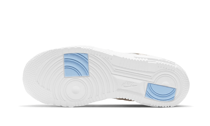 Sapatilhas Nike Air Force 1 Pixel Desert Sand para mulher - Cinzento - DH3861-001