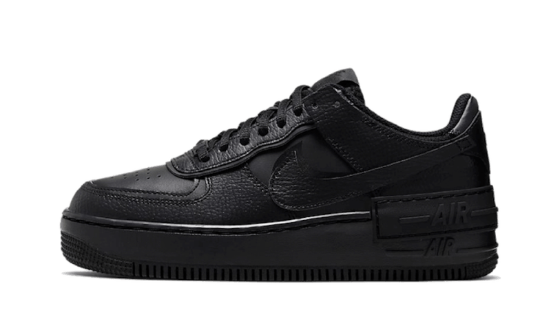black air force one trainers
