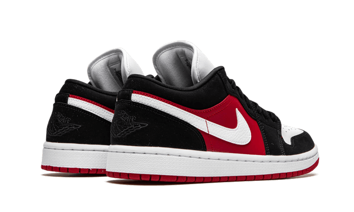 air jordan 1 low gym red white black