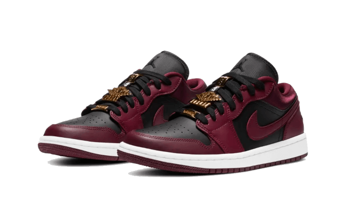 jordan 1 low black dark beetroot