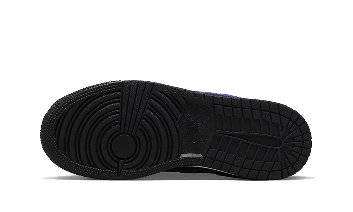 Air Jordan 1 Low-sko til større børn - sort - 553560-075