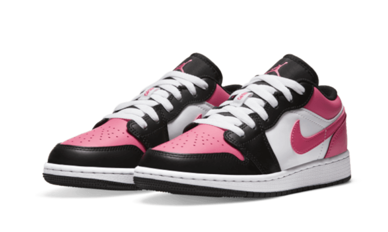 Air Jordan 1 Low sko til store barn - White - 554723-106