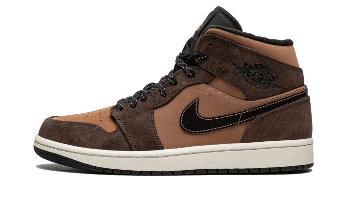 nike air jordan 1 mid brown