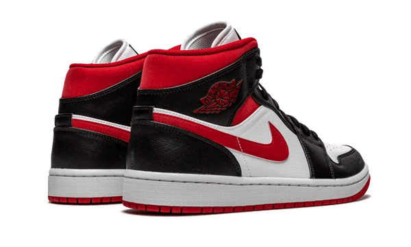 nike jordan 1 mid red and white