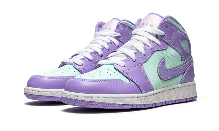 Air Jordan 1 Mid GS 'Purple Pulse' - 554725-500