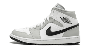 air jordan 1 mid white grey