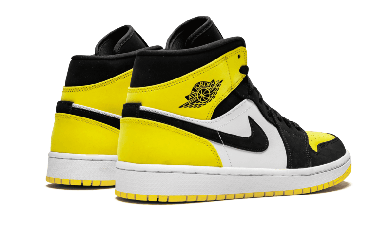 black yellow jordan