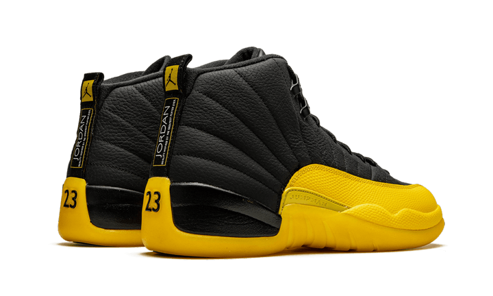 Jordan 12 Retro Black University Gold Men's - 130690-070 - US