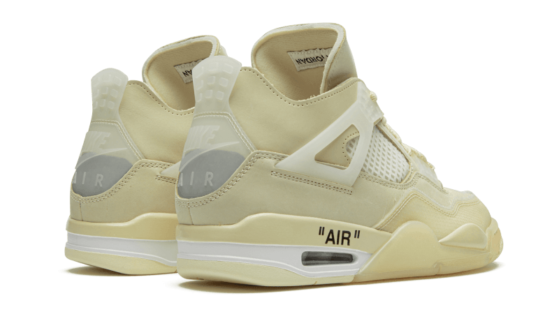 Jordan 4 Retro Off-White Sail (W) Raffles and Release Date