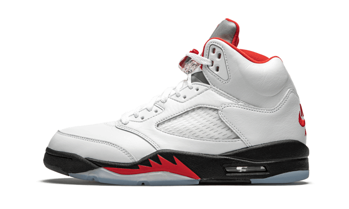 fire red 5s size 8