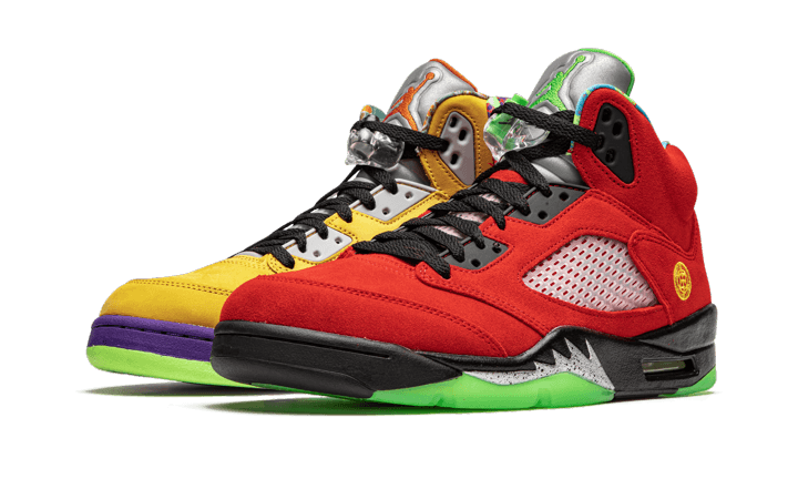 Buty dla dużych dzieci Air Jordan 5 Retro SE - Żółć - CZ6415-700