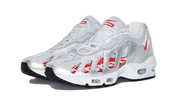 Nike Supreme x Air Max 96 'Metallic Silver' - CV7652-001