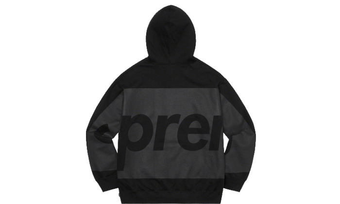 big logo hooded supreme