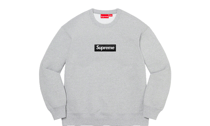 東京のどこから発送でしょうかL supreme box logo sweatshirt ash grey