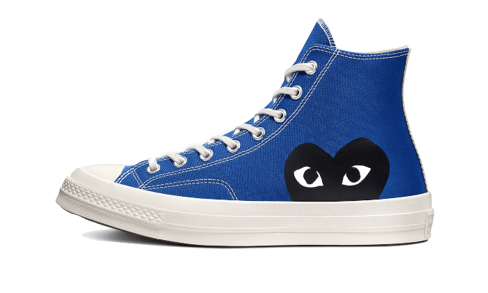 converse x comme des garcons blue