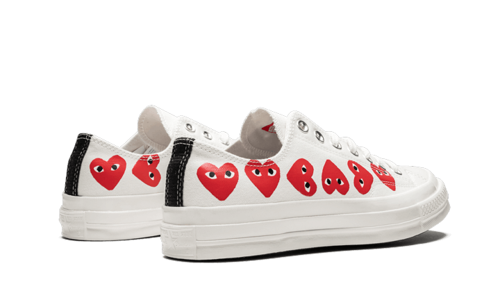 Converse Taylor All-Star 70s Comme des PLAY Multi-Heart White