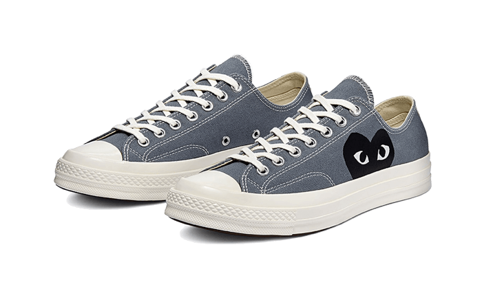 Star 70s Ox Comme des Garçons PLAY Steel Grey - Chuck Taylor All