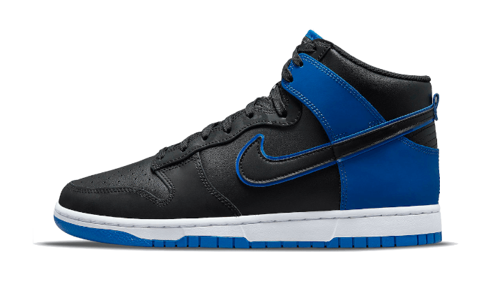 dunk high sail black royal