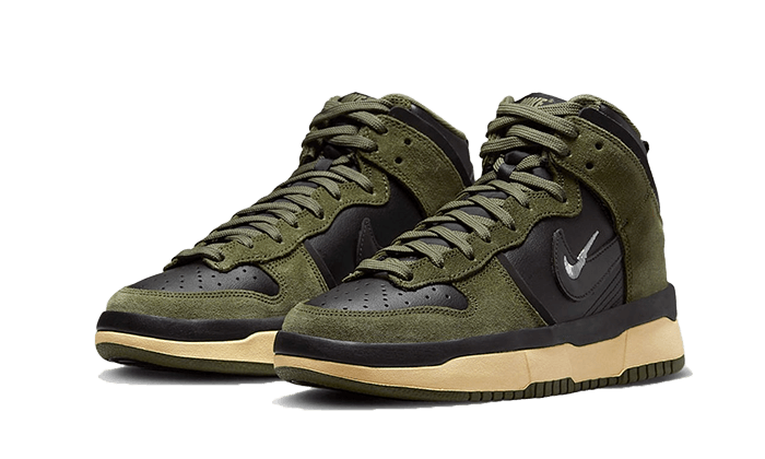 Chaussures Nike Dunk High Up pour Femme - Vert - DH3718-200