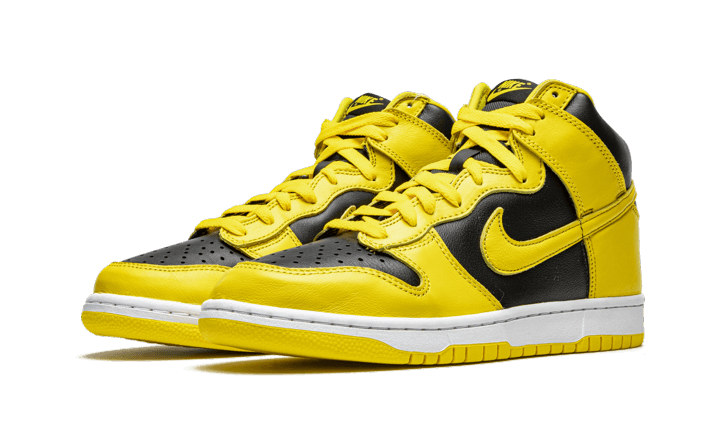 Nike Dunk High Black Varsity Maize - CZ8149-002