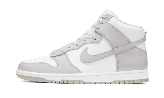 nike dunk high white and grey