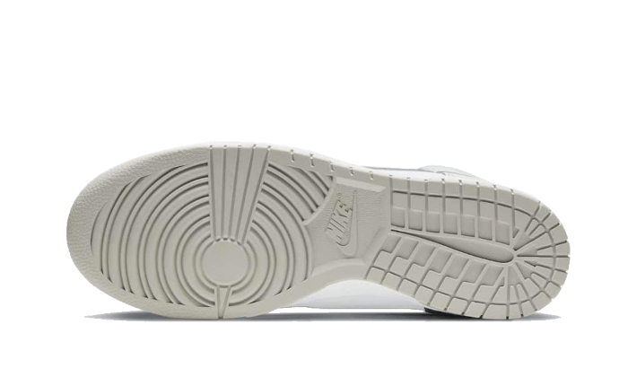 Boys Nike Nike Dunk High - Boys' Grade School Shoe White/Grey Size 04.5 - DB2179-101