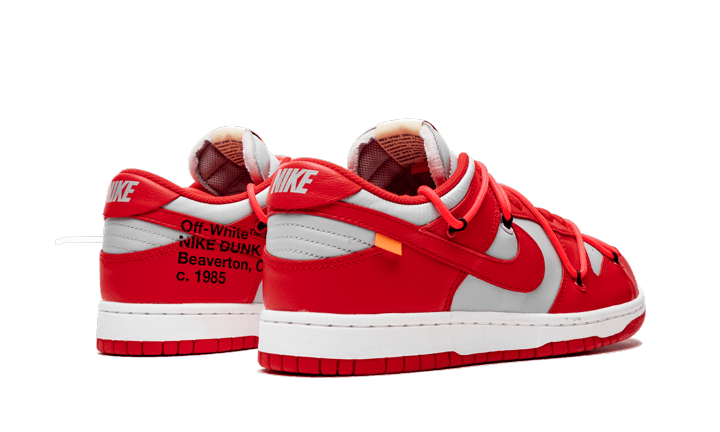 Nike Dunk Low x OFF-WHITE University Red 2019 for Sale