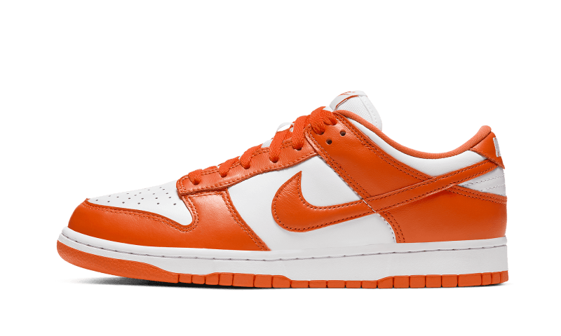 white and orange nike sb