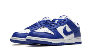 nike dunk low special edition white / varsity royal