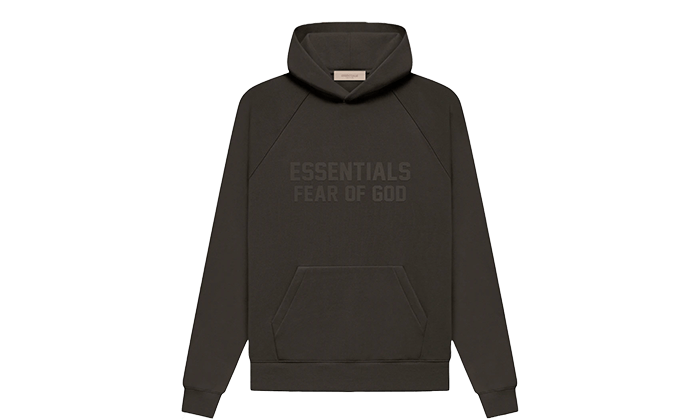 fear of god essentials hoodie off black S np.gov.lk